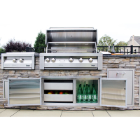 42-In. Built-In Natural Gas Grill in Stainless with Sear Zone LIFESTYLE3